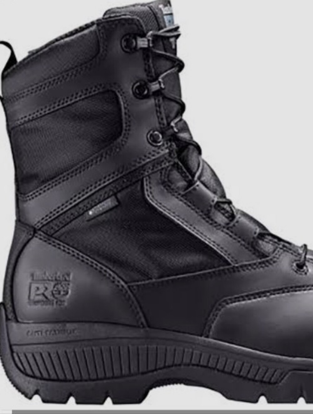 Tactical Black Men's Boot - Durable Outdoor Workwear